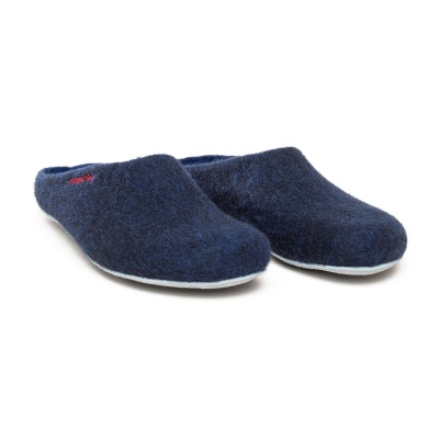 Gottstein Slippers Magicfelt 701 (100% Wool) midnight blue (Size 36-42)